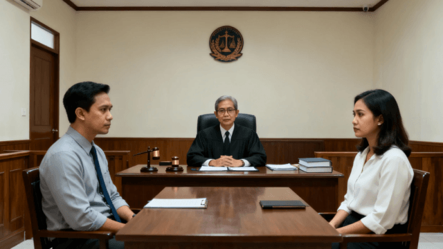 Ilustrasi-Mediasi Perceraian-oleh dreamina-advokat ponorogo